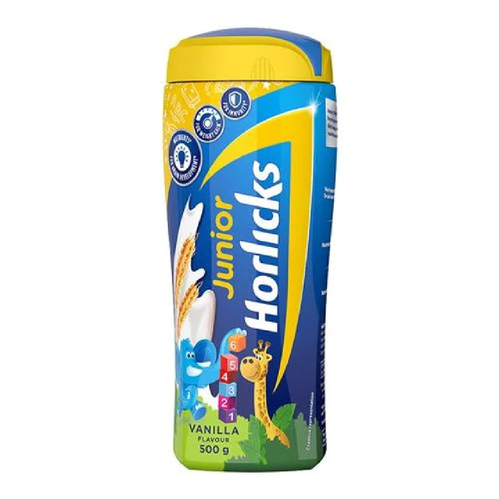 Junior Horlicks (1 to 6 Years) - Vanilla Flavor, 500 g Jar-1.webp